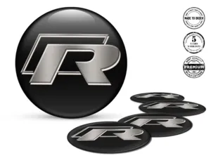 Domed sticker Custom Brand High Quality Rim Decals